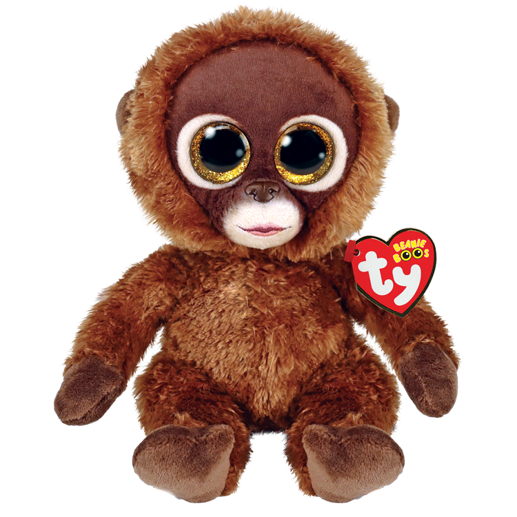 Monkey Beanie Boos - Chessie, 1ct