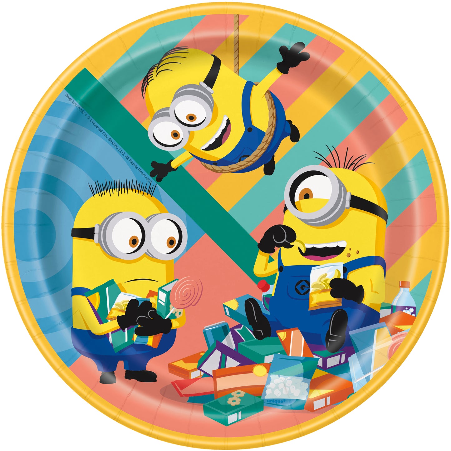 Despicable Me Round 9" Dinner Plates 8ct