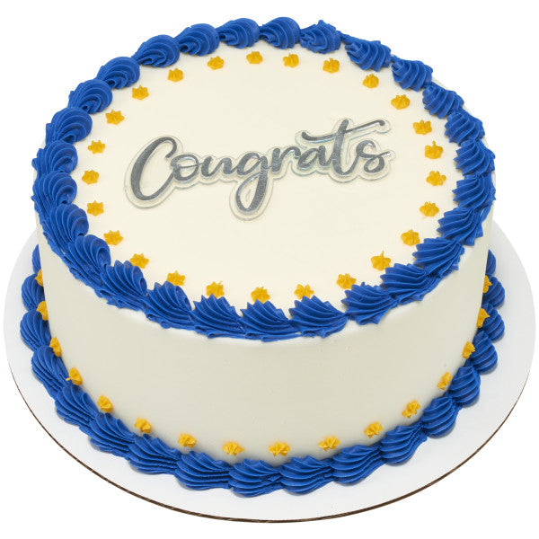 Congratulations Foil Script Assortment Layon 4ct