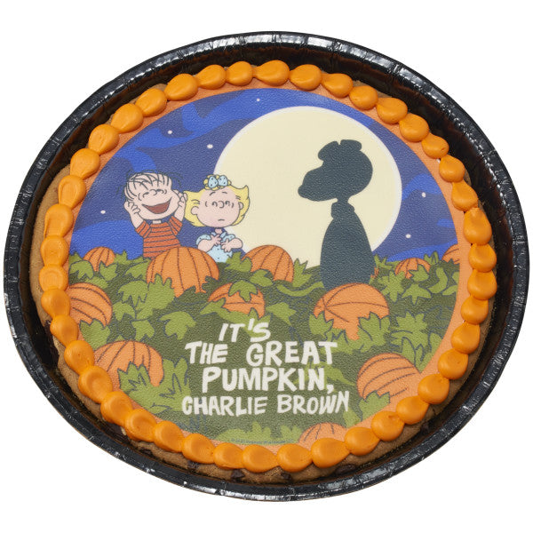 Peanuts® Snoopy® The Great Pumpkin Edible Cake Topper Image