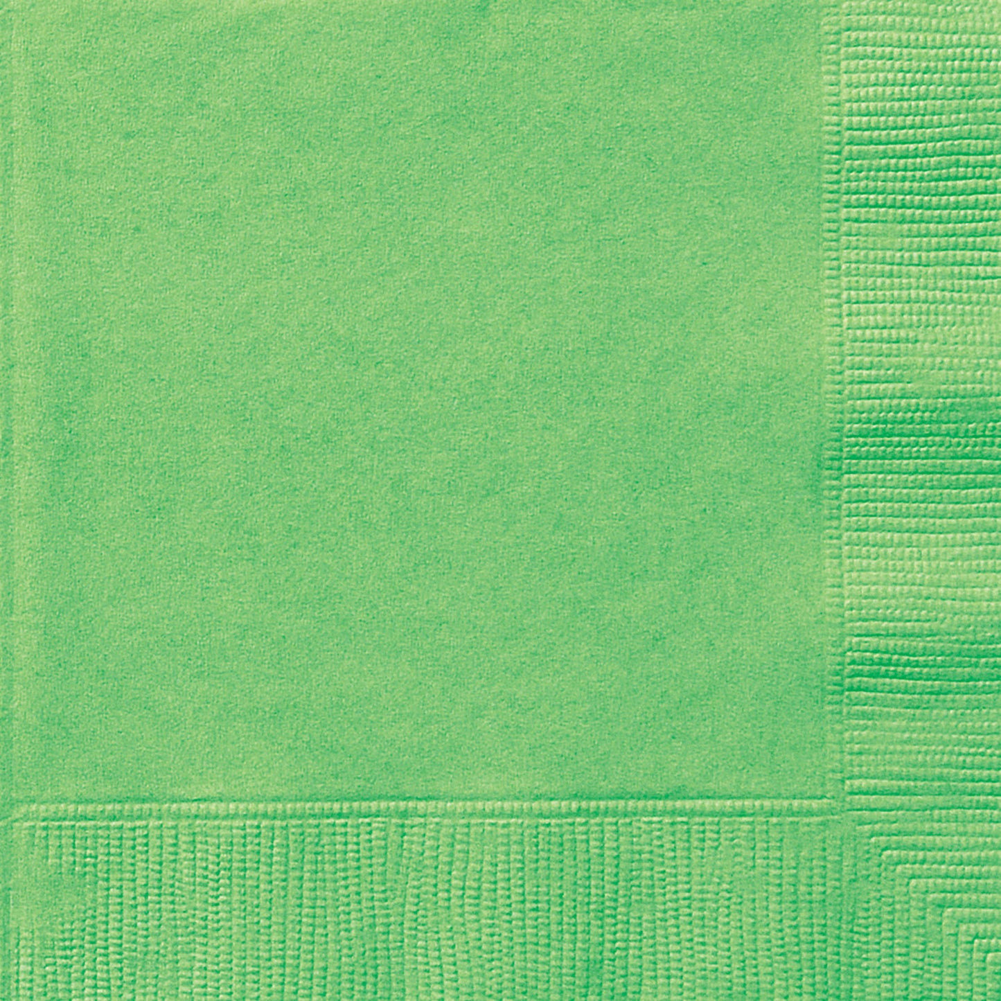 Lime Green Solid Beverage Napkins, 20ct