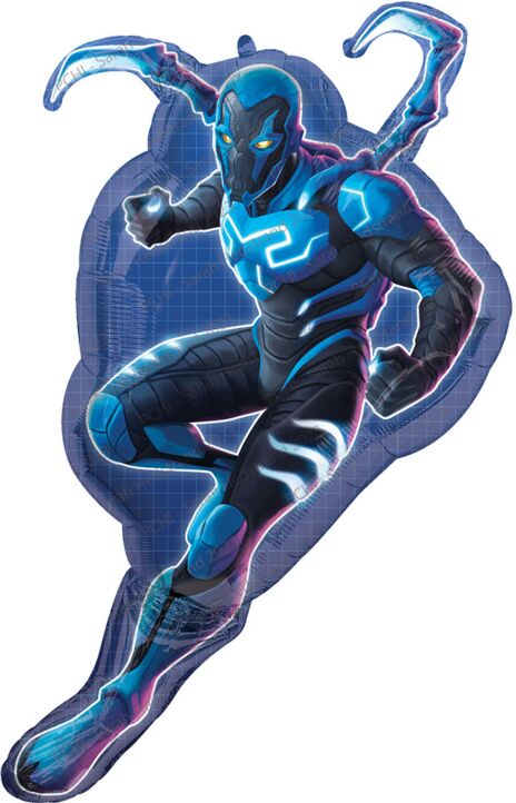 Blue Beetle 33" Foil Balloon, 1ct