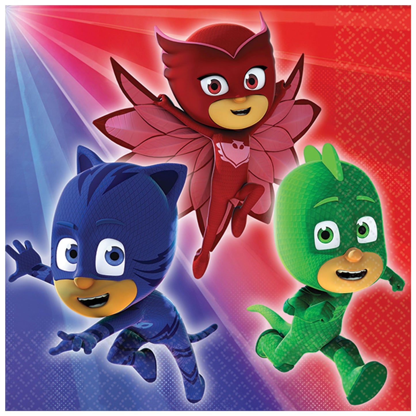 PJ Masks Beverage Napkins, 16ct