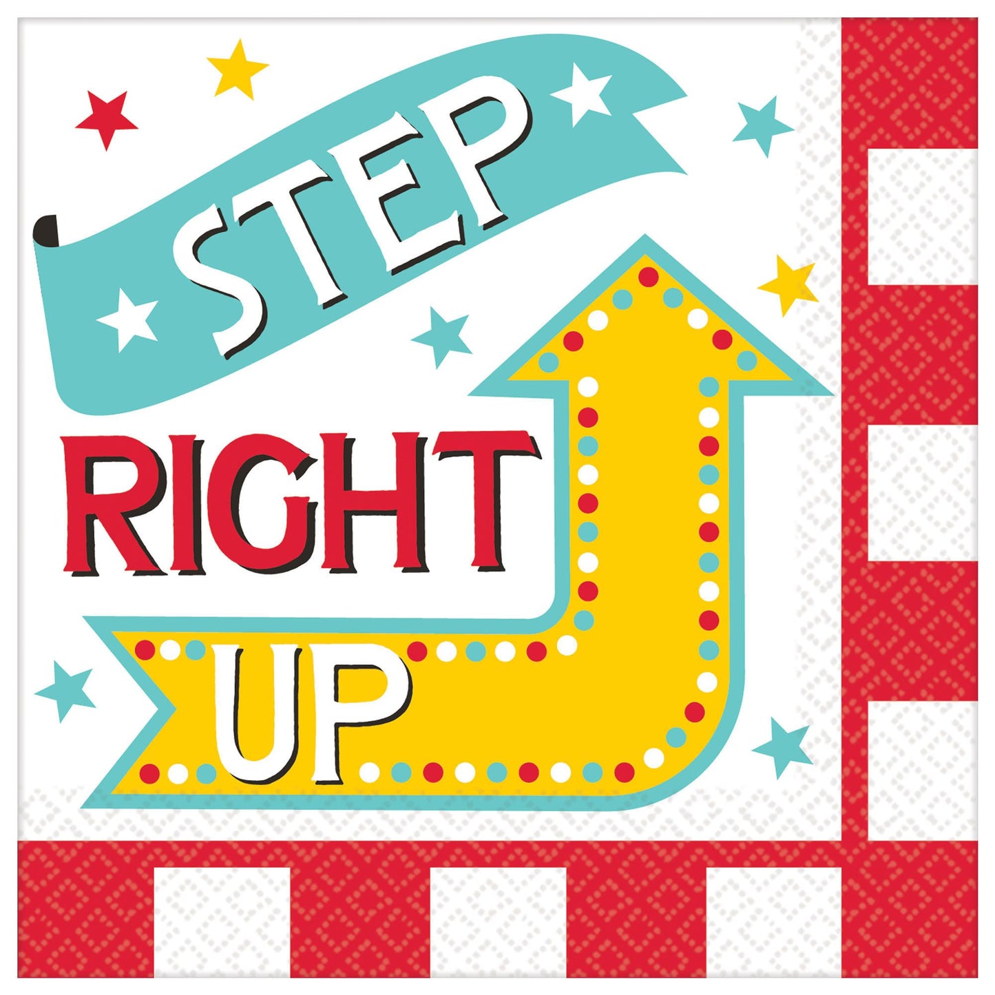 Carnival Beverage Napkins, 16ct