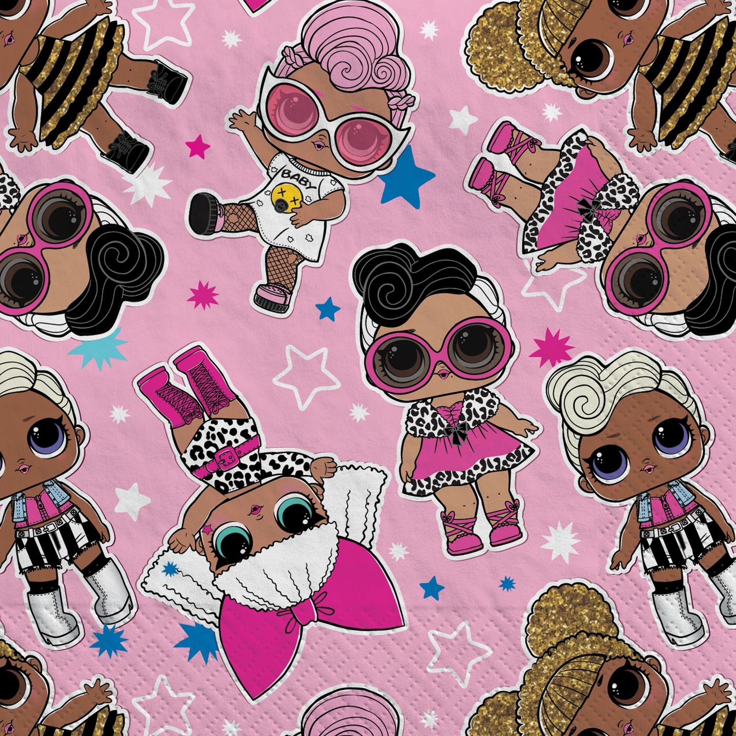 LOL Surprise, Together 4 Eva! Beverage Napkins, 16ct