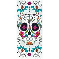 Skull Day of the Dead Cellophane Bags 20ct