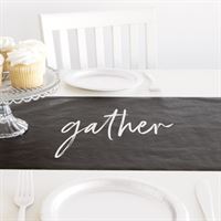 Modern Thanksgiving Chalkboard Table Runner Decoration