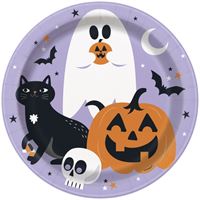 Halloween Night Round 9" Dinner Plates 8ct