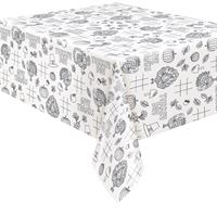 Turkey Day Coloring Activity Paper Table Cover 54" x 84"