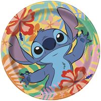 Disney Lilo and Stitch Round 9" Dinner Plates 8ct