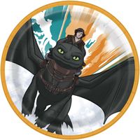 How to Train Your Dragon Round 7" Dessert Plates 8ct