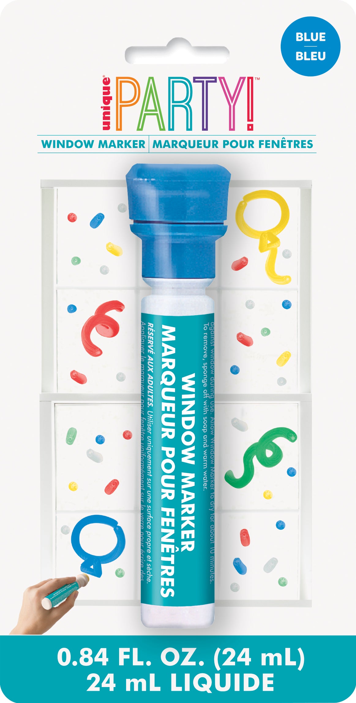 Royal Blue Window Marker, 1ct