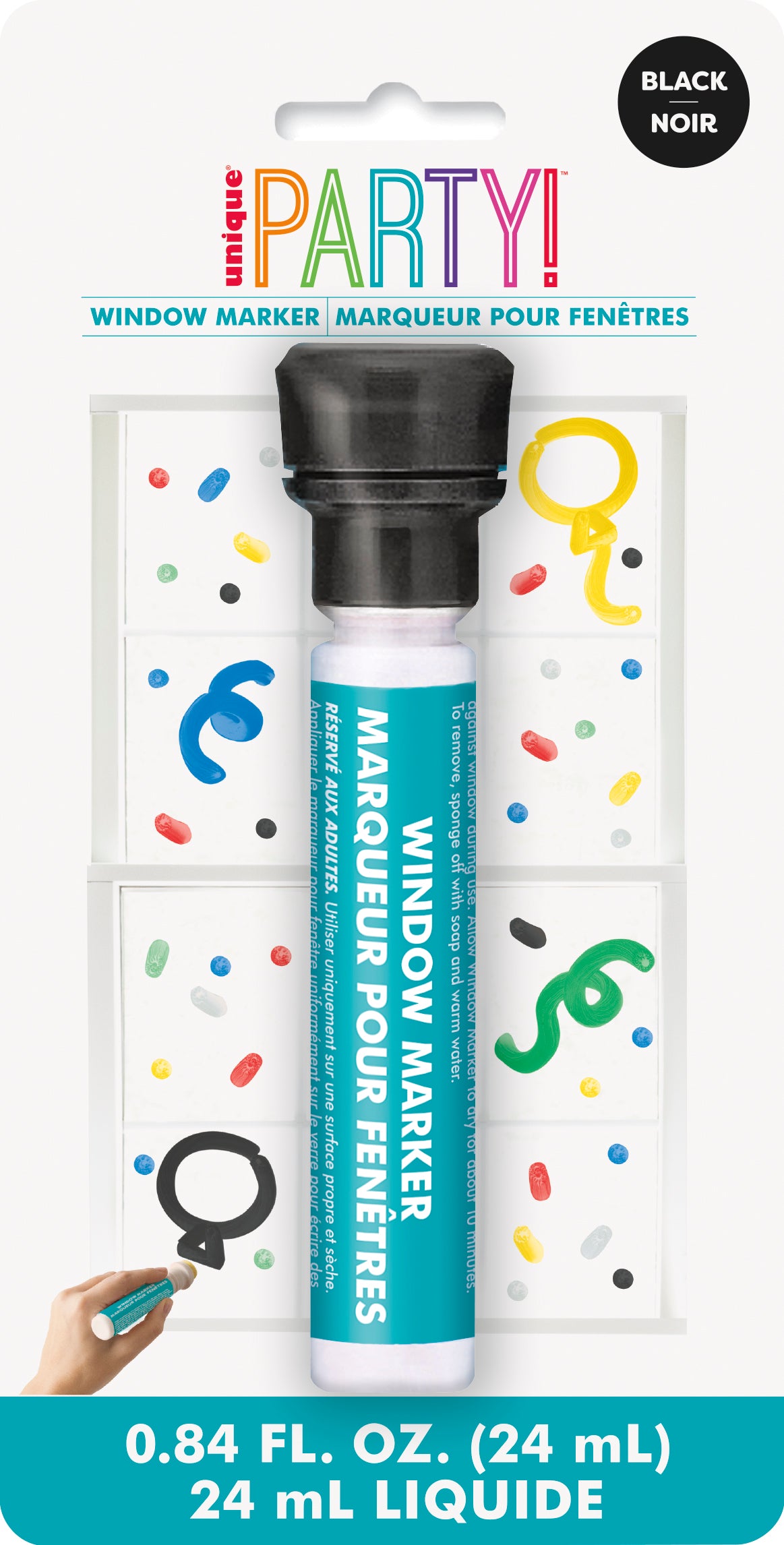 Black Window Marker, 1ct