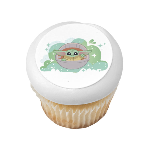 Imagen de adorno comestible para tarta de Star Wars™ The Mandalorian The Child