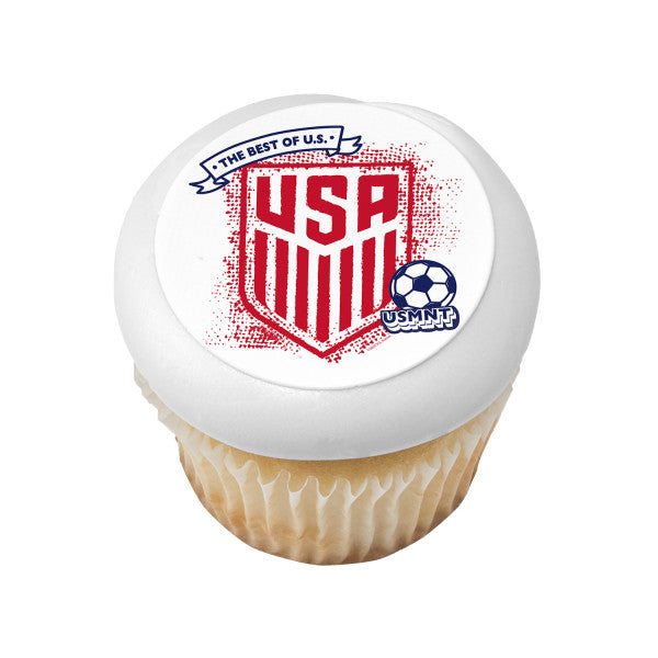 U.S. Soccer The Best of U.S. Edible Cake Topper Image