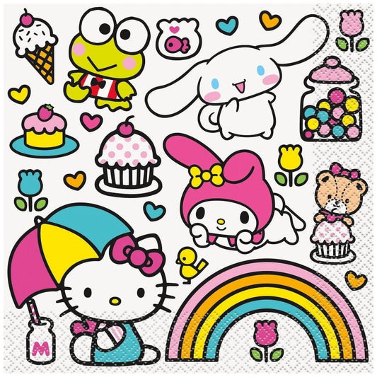 Hello Kitty & Friends Luncheon Napkins  16ct