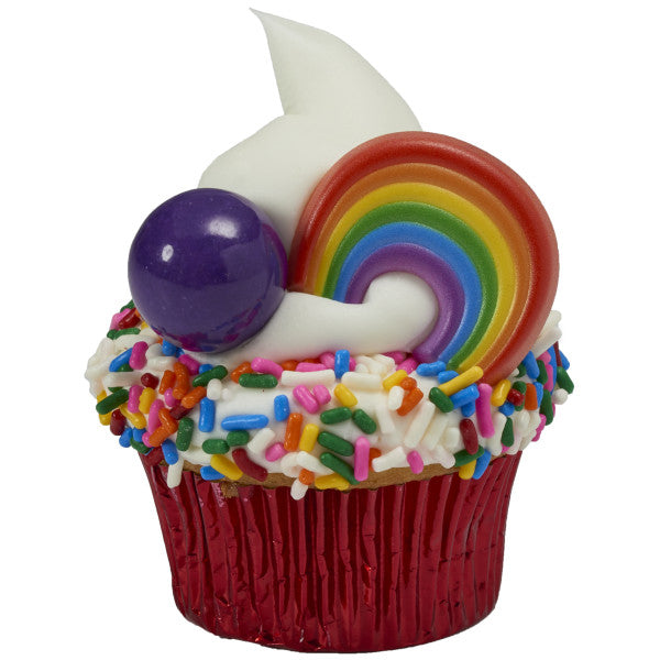 Traditional Rainbow Cupcake Rings