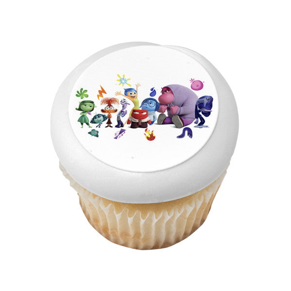 Disney and Pixar's Inside Out 2 You Belong Edible Cake Topper Image