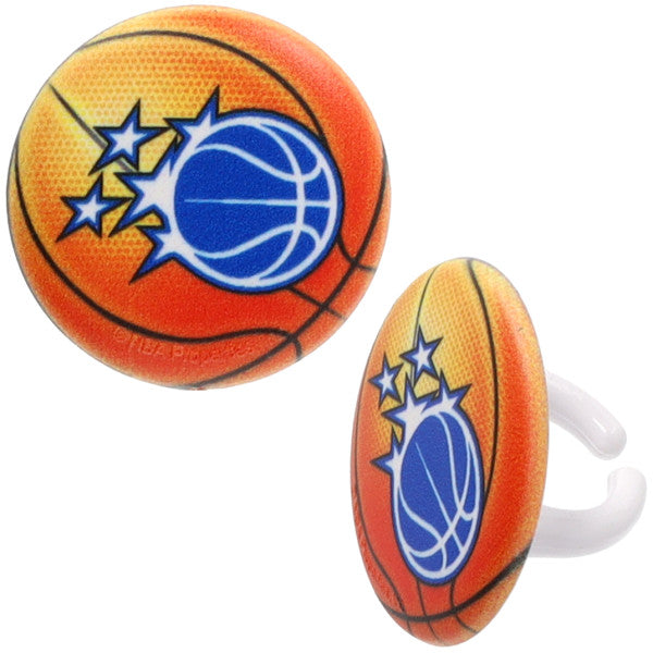Anillos para cupcakes de los Philadelphia 76ers de la NBA