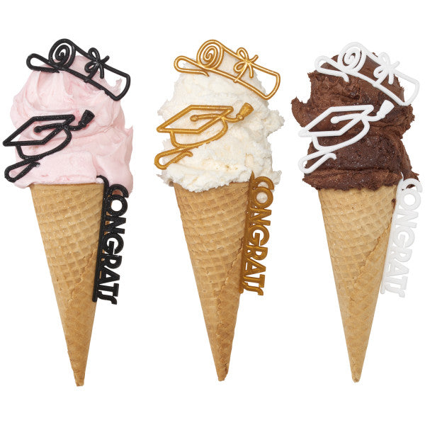 Graduation Cupcake Layon 12ct