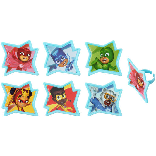 PJ Masks Calling All Heroes! Cupcake Rings