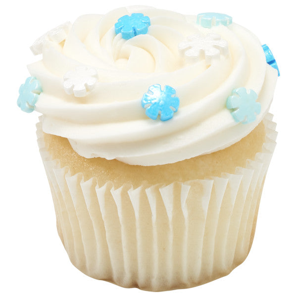 Snowflakes Shapes Sugar Candy Decorations