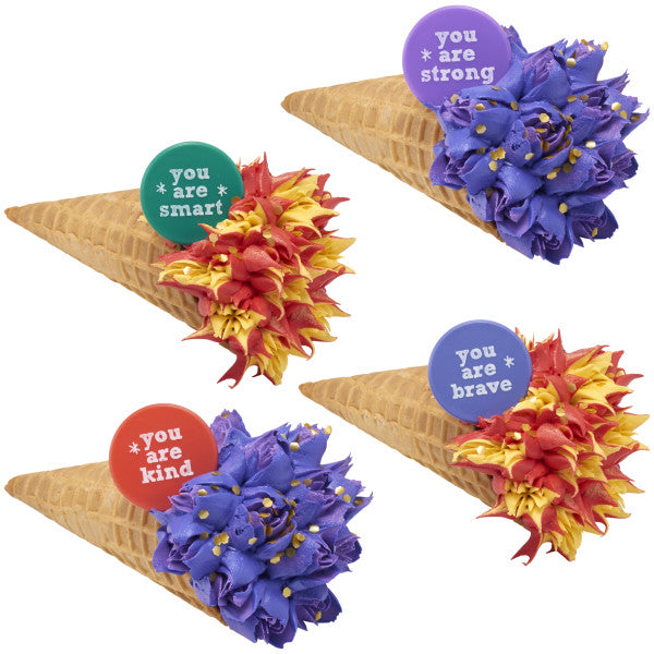 Expressions Pencil Clip Cupcake Layon 12ct