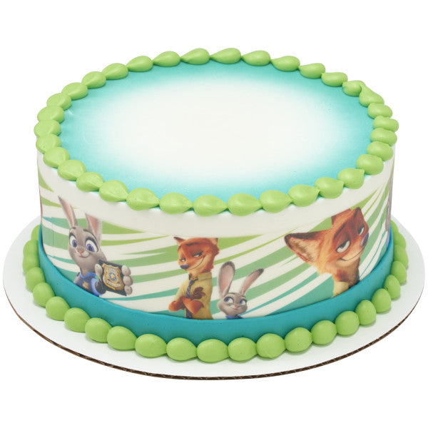 Disney's Zootopia Edible Cake Topper Image Strips 3ct