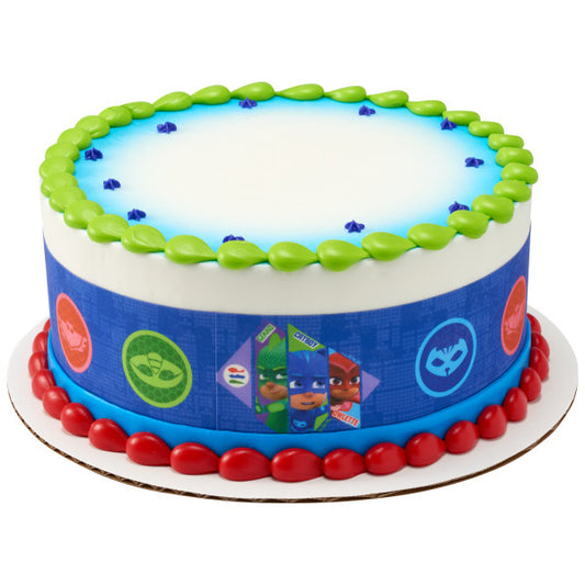 PJ Masks Edible Cake Topper Image Strips