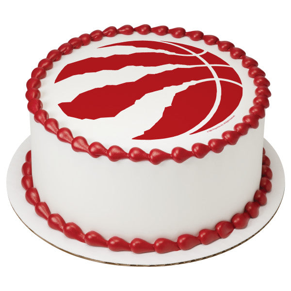 NBA Toronto Raptors Edible Cake Topper Image