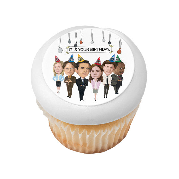 The Office It Is Your Birthday. Edible Cake Topper Image