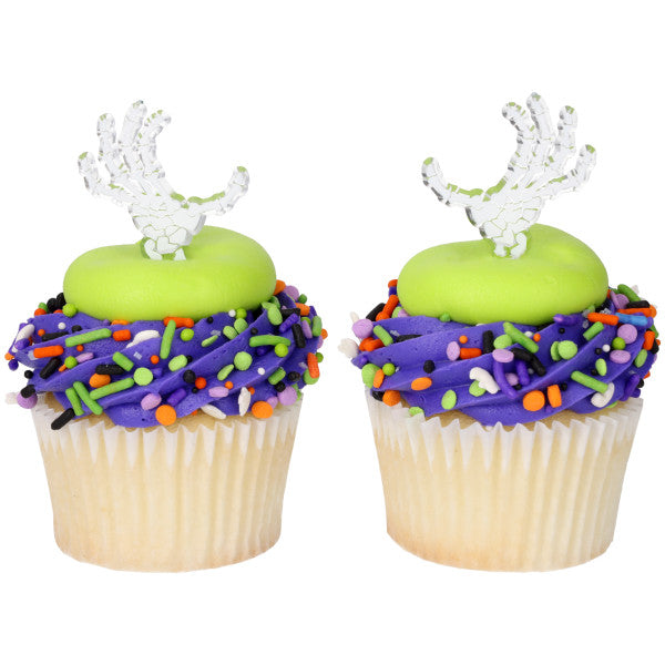 Skeleton Hands DecoPics® 12ct