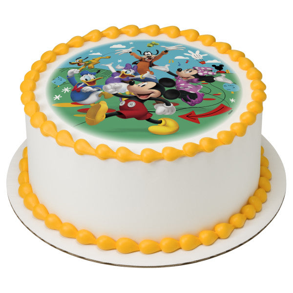 Disney Jr. Mickey Mouse Clubhouse Best Pals Edible Cake Topper Image
