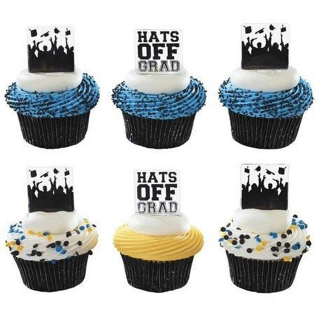 Sombreros apagados Grad y silueta Decopic, 12 ct