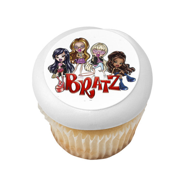 BRATZ All Eyes On Us Edible Cake Topper Image