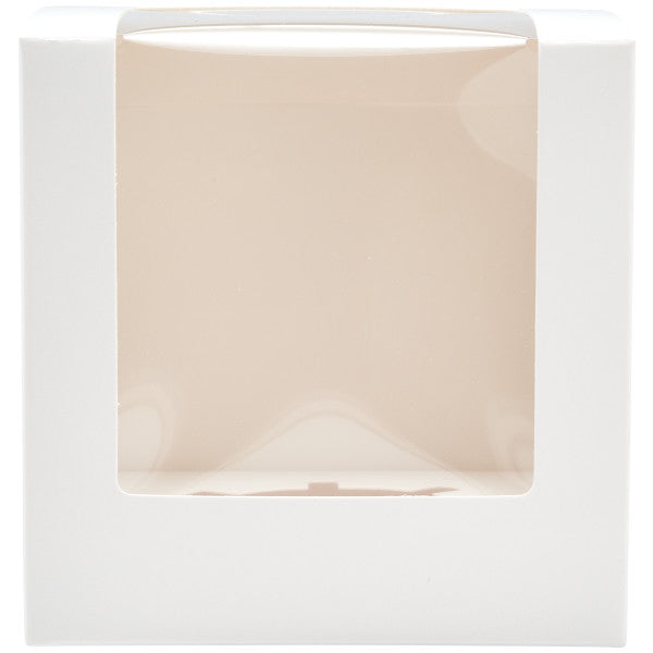 Square Window Single Treat Cake Box