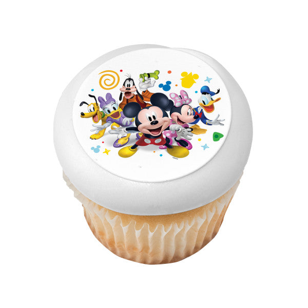 Mickey Mouse Funhouse Epic Fun Edible Cake Topper Image