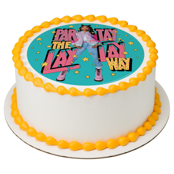 That Girl Lay Lay Partay The Lay Lay Way Edible Cake Topper Image