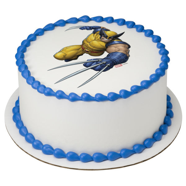 Imagen comestible para decoración de tarta de Wolverine, X-Men de Marvel