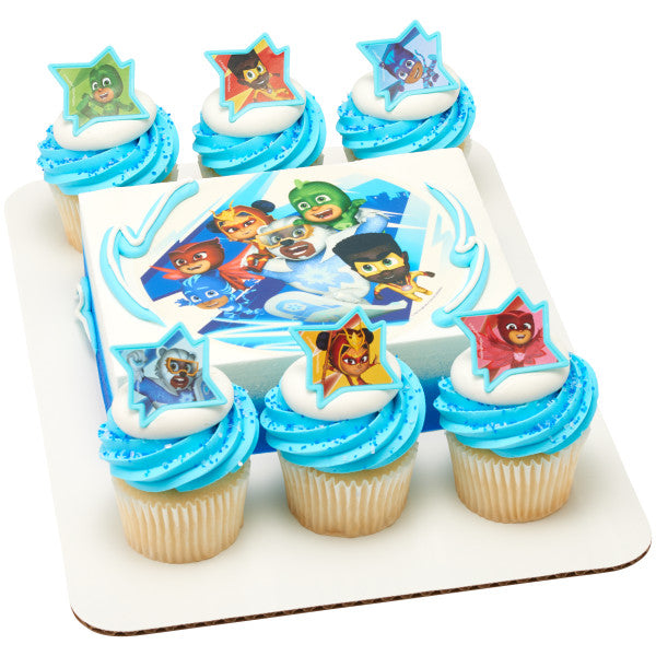 PJ Masks Calling All Heroes! Cupcake Rings