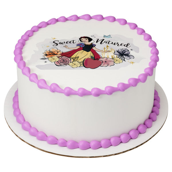 Princess Snow White Edible Cake Topper Image