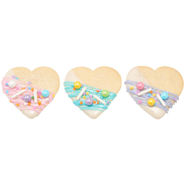 Pastel Mix 11mm Sugar Candy Decorations