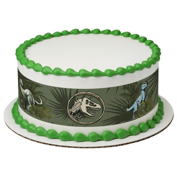 Jurassic World Adventure Edible Cake Topper Image Strips 3ct