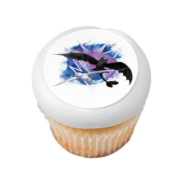 Imagen de adorno comestible para tarta de Cómo entrenar a tu dragón