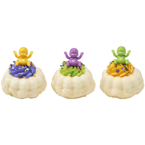 Kings Cake Baby Assortment Layon 3ct