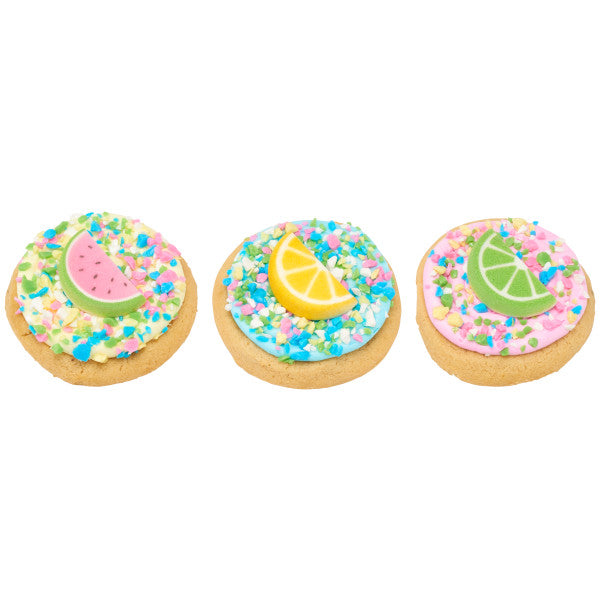 Tutti Fruitti Flavored Crunch Candy Bits Sugar Candy Decorations