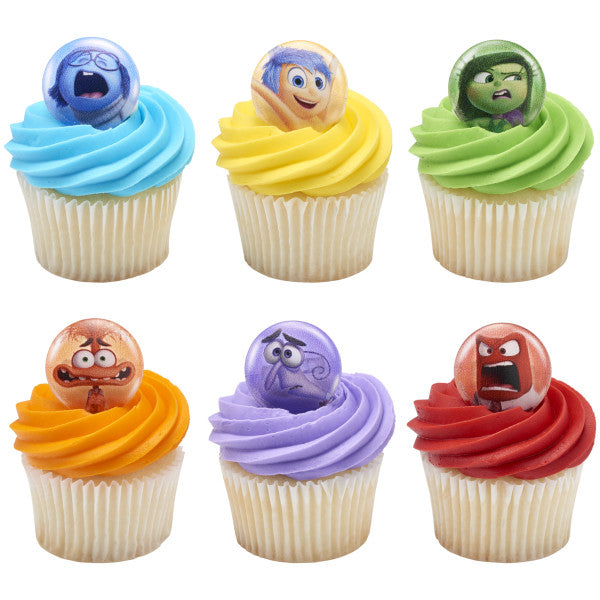 Disney and Pixar's Inside Out 2 Bursts of Emotion! Cupcake Rings