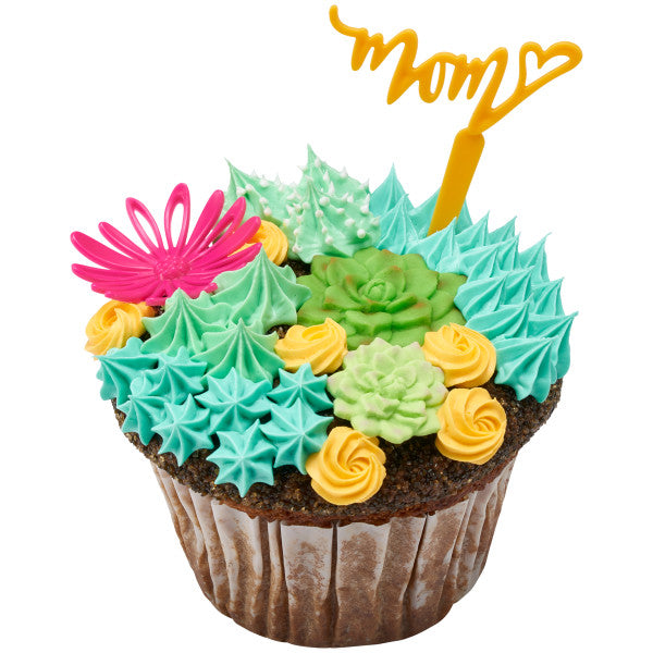 Succulents Sweet Decor Edible Decorations