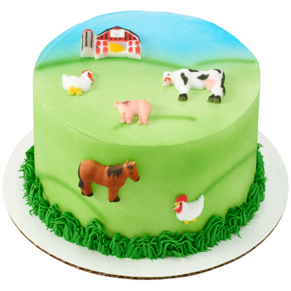 Farm Animals Assortment Dec-Ons® Decorations