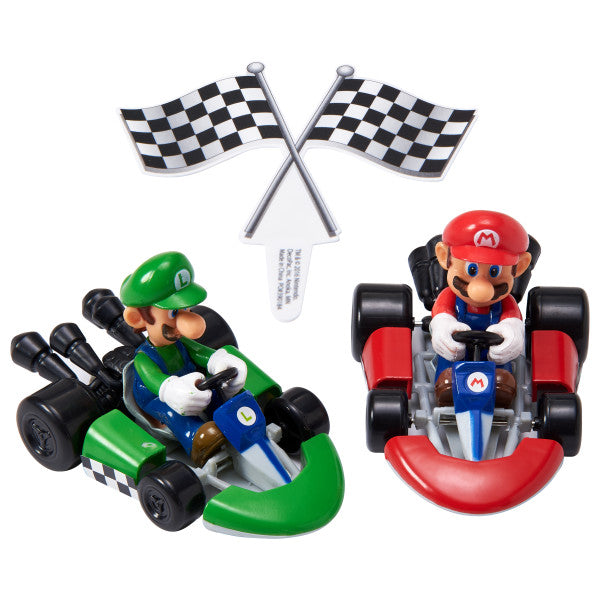 Super Mario Mario Kart DecoSet y fondo de imagen comestible